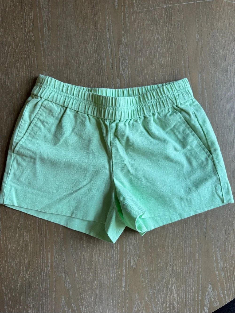 J.Crew Women’s Elastic Waist Mint Green Casual Shorts